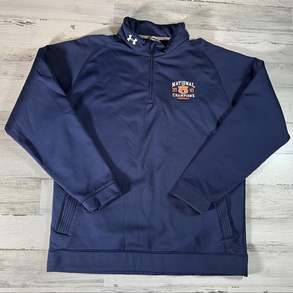 Under Armour Men’s Auburn 2010 Football National Champions Pullover Size XL - Picture 1 of 7